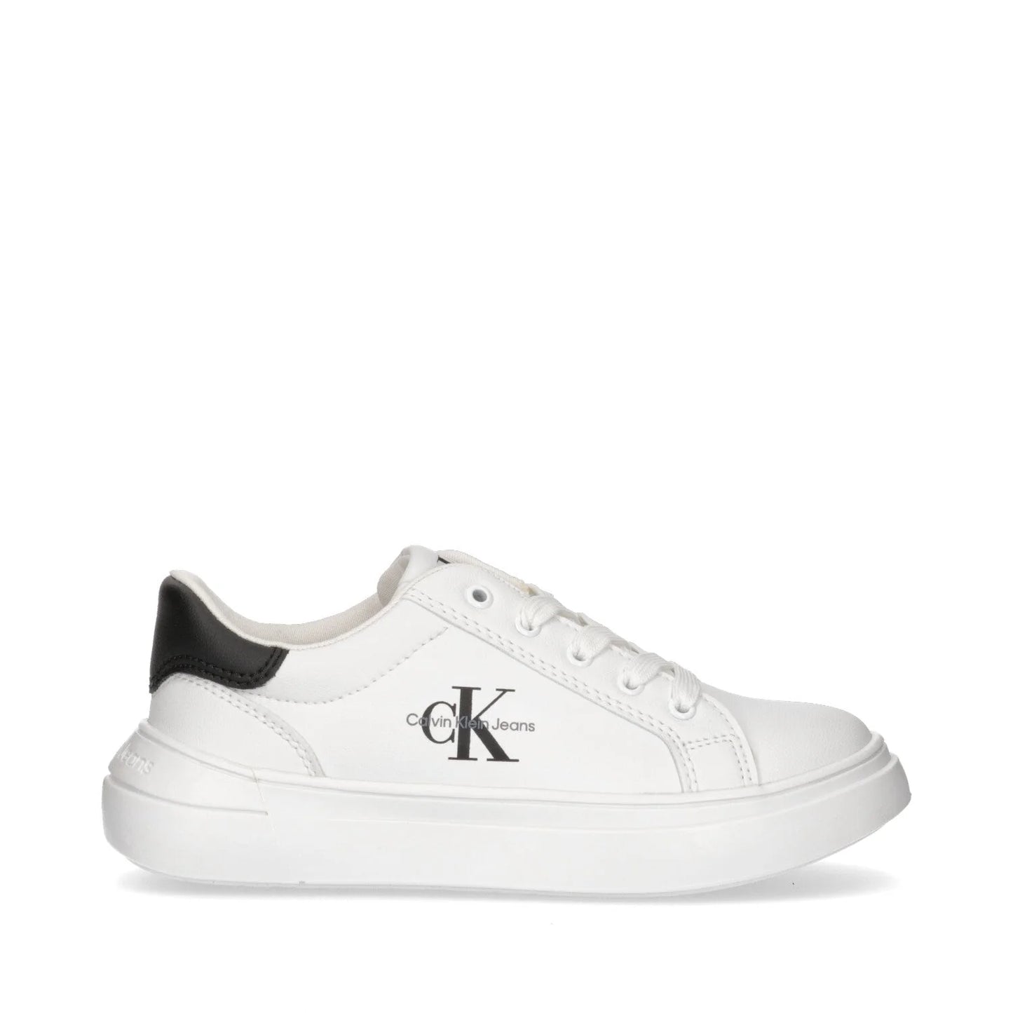 CALVIN KLEIN - MINIMAL SNEAKERS WITH OVERSIZED SOLE