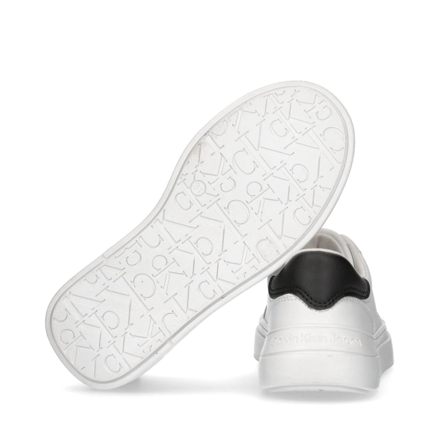 CALVIN KLEIN - MINIMAL SNEAKERS WITH OVERSIZED SOLE