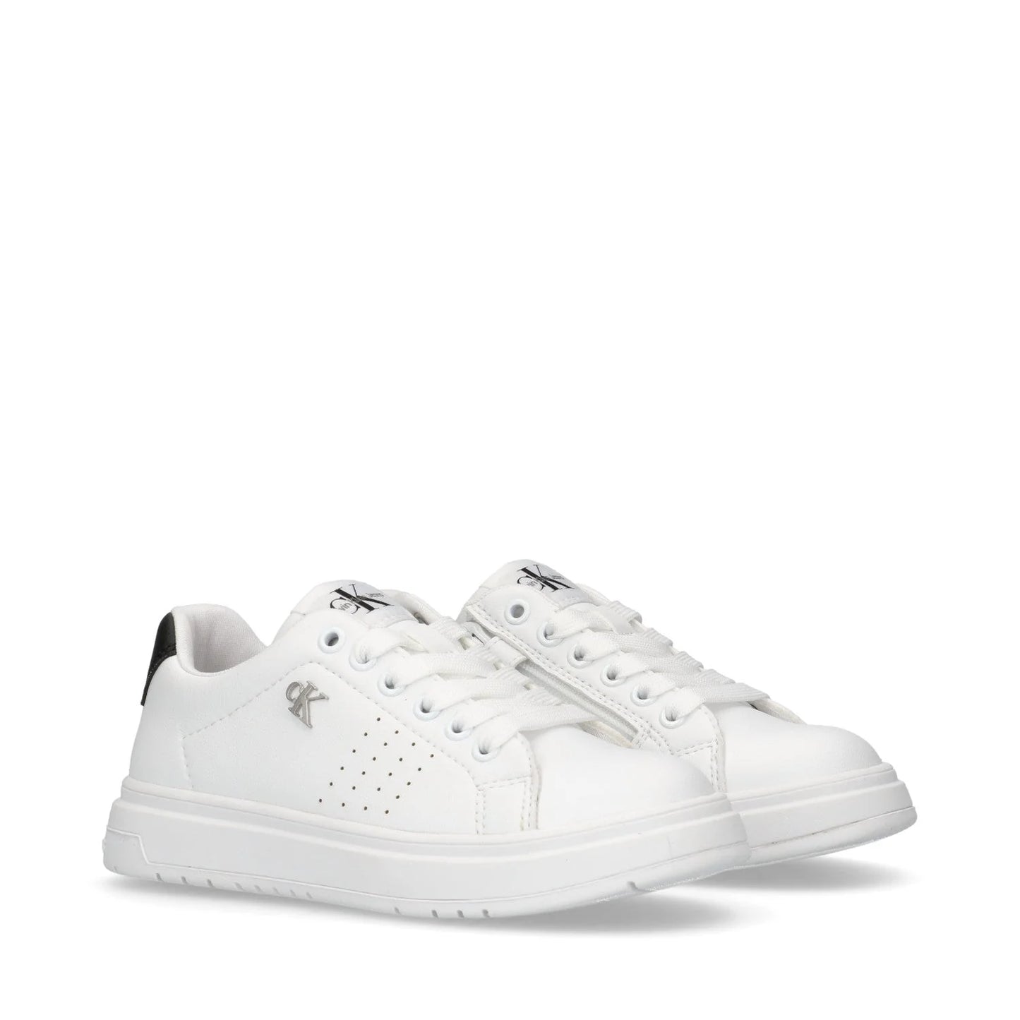 Calvin Klein - Sneakers Stringate con logo in metallo