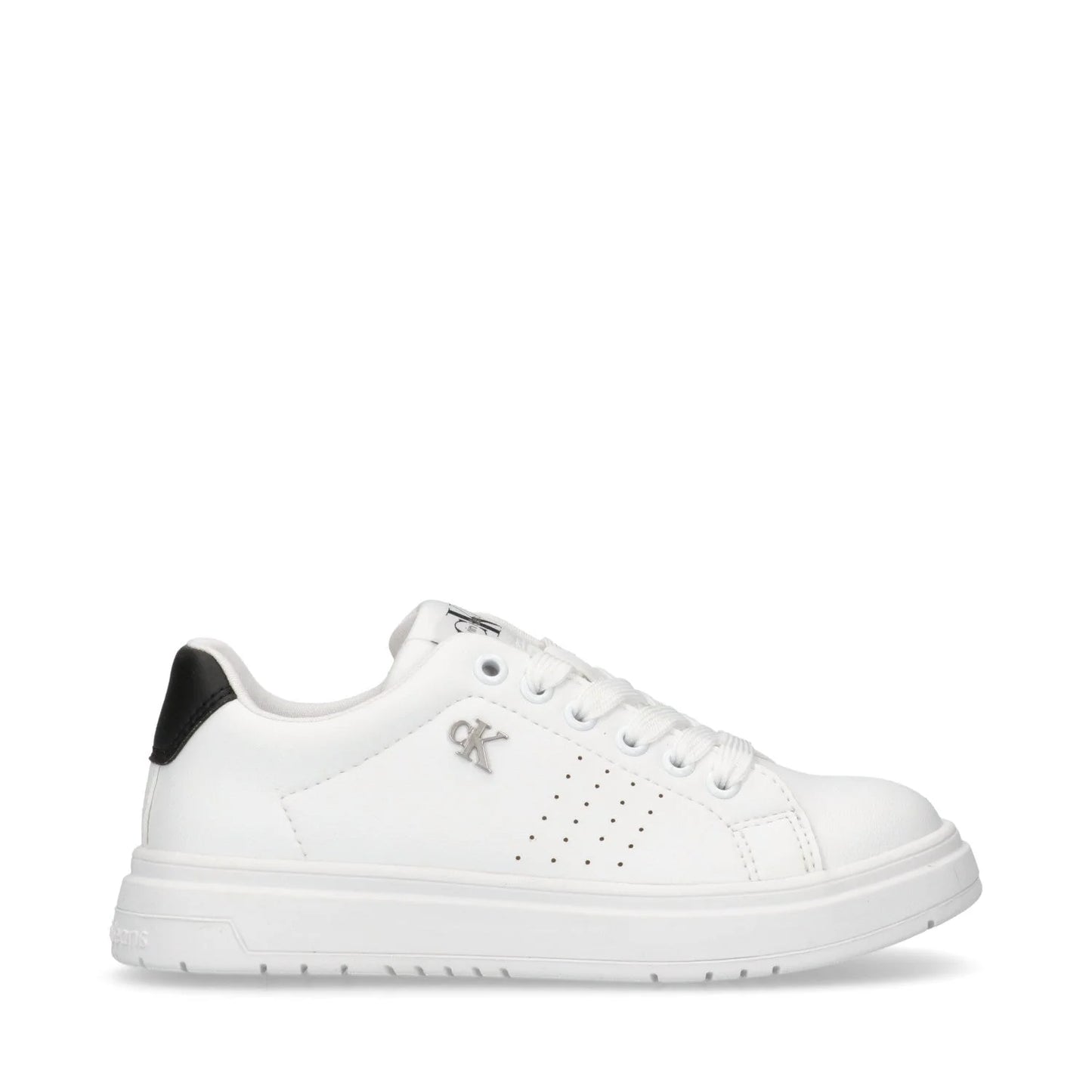 Calvin Klein - Sneakers Stringate con logo in metallo