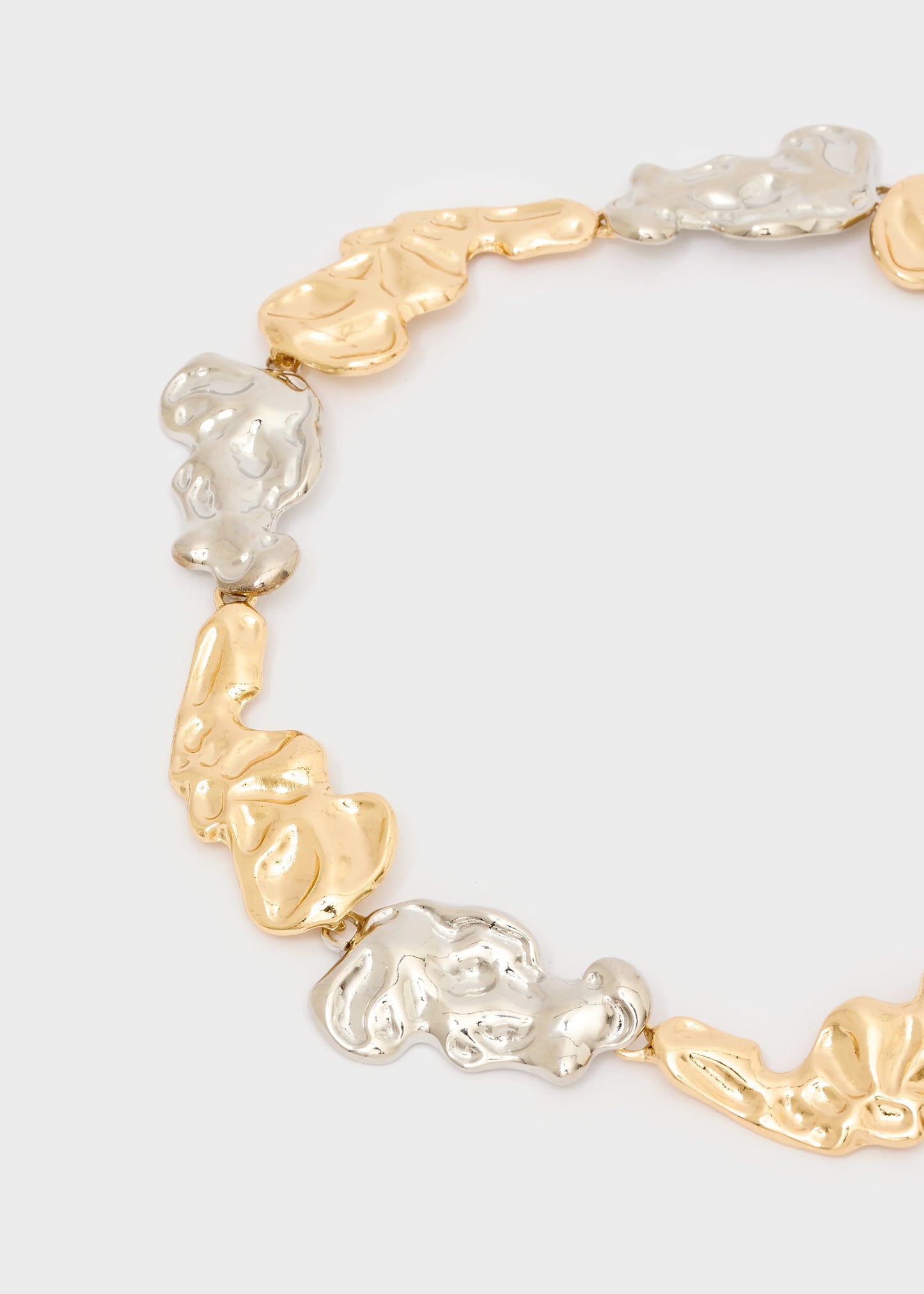 Nali -collana girocollo martellata