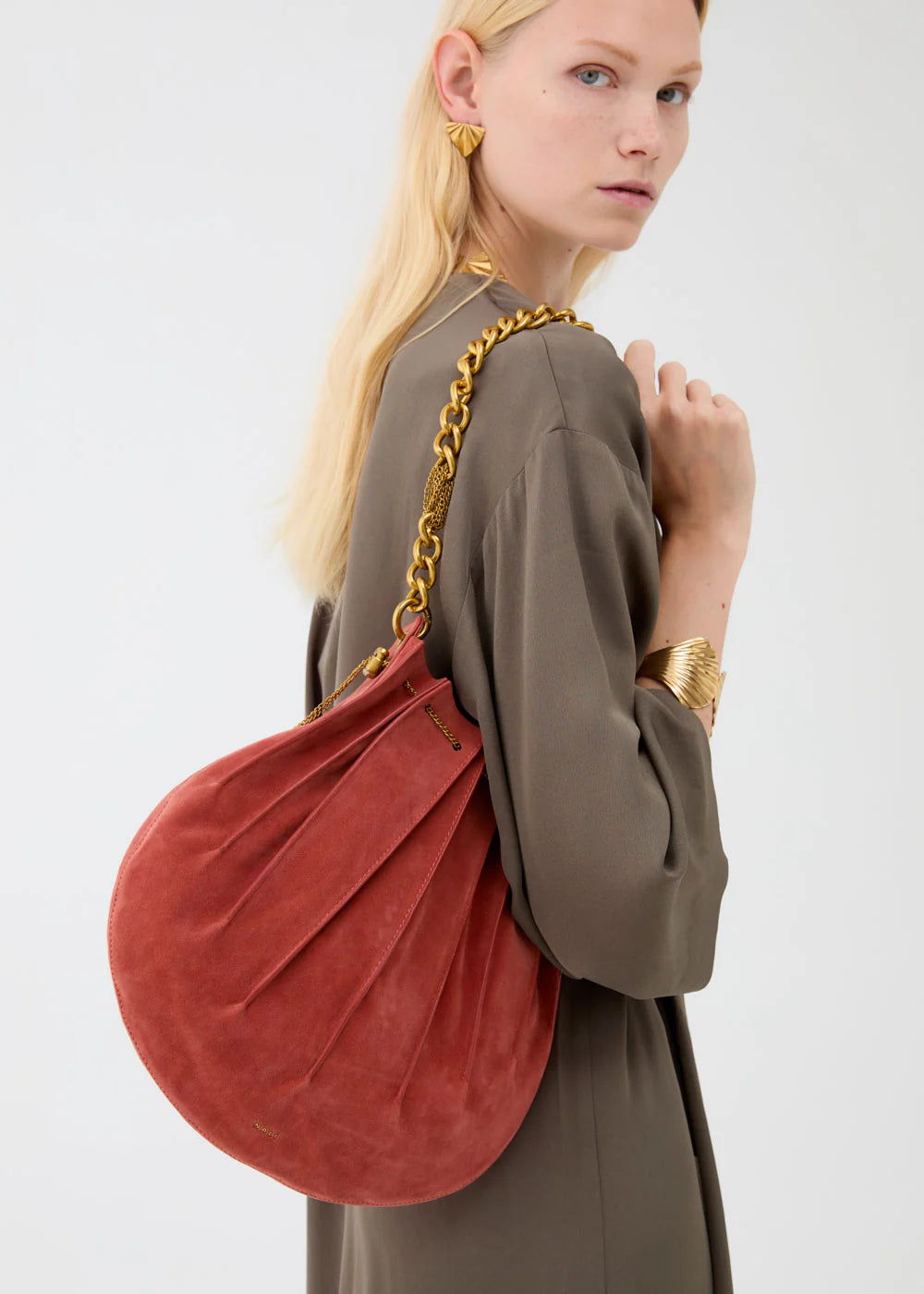 Nali - borsa evissa a spalla scamosciata