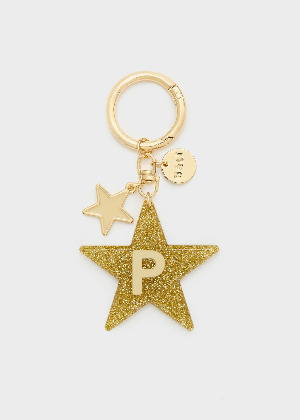 Nalì- portachiavi stella lettera