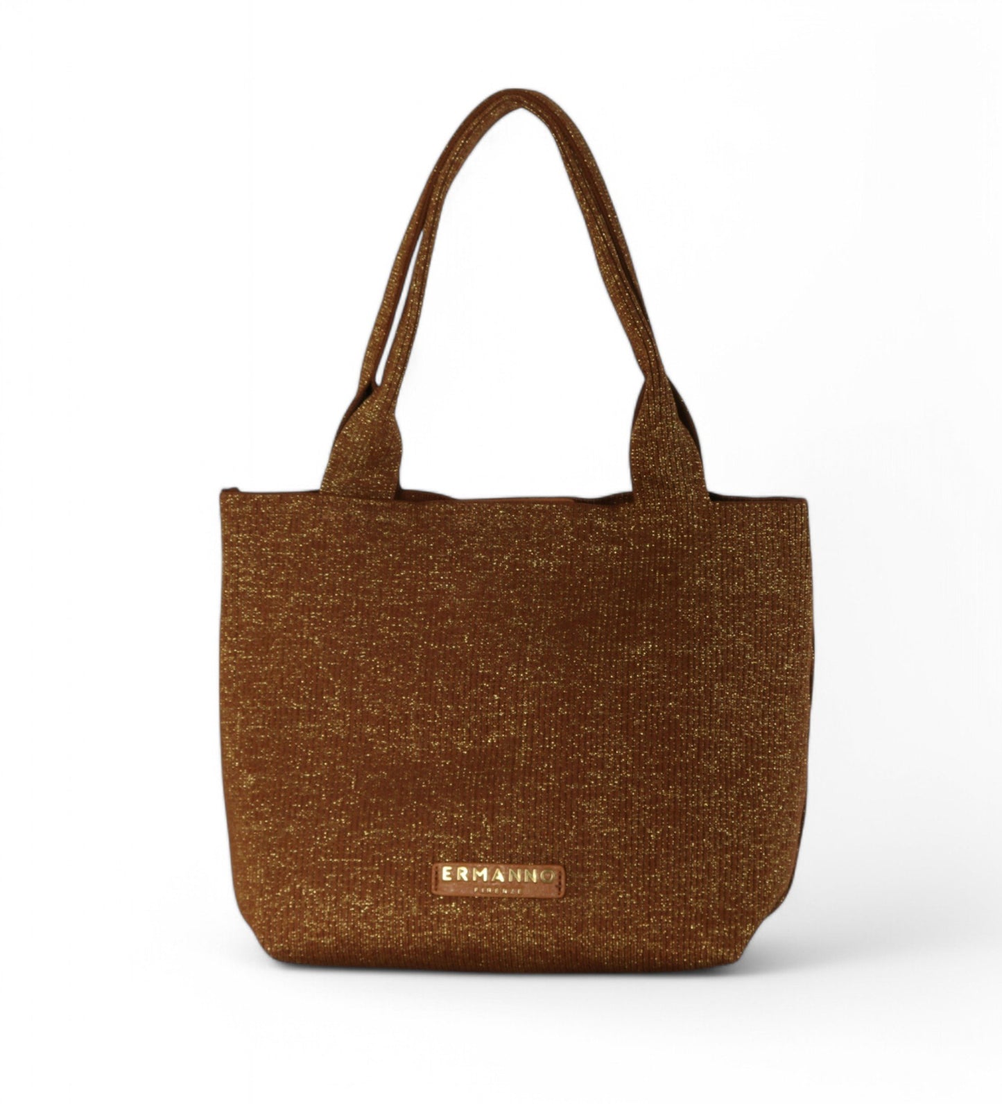 Ermanno Firenze - Borsa Pouch Small ToteKnit Lurex