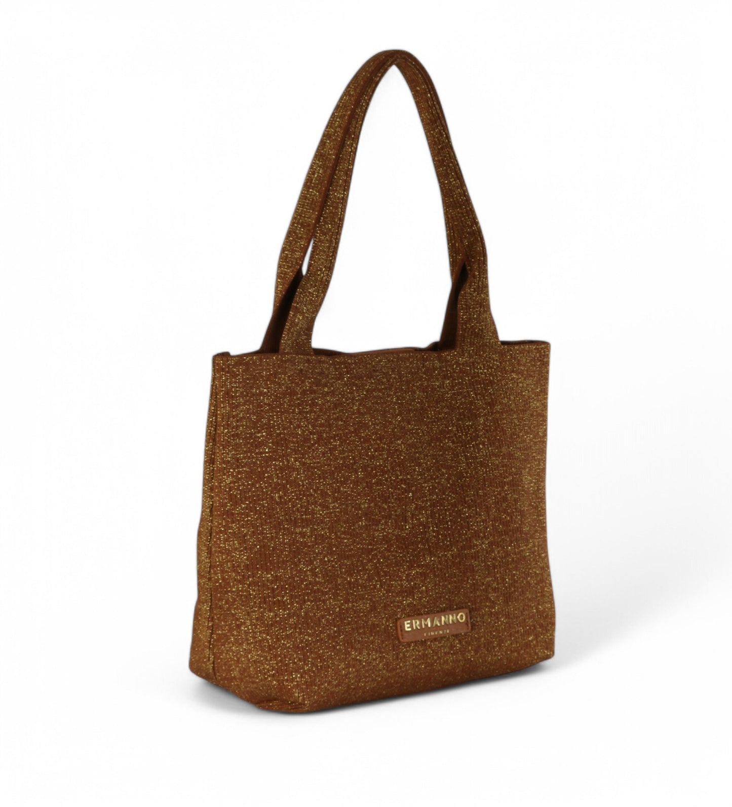 Ermanno Firenze - Borsa Pouch Small ToteKnit Lurex