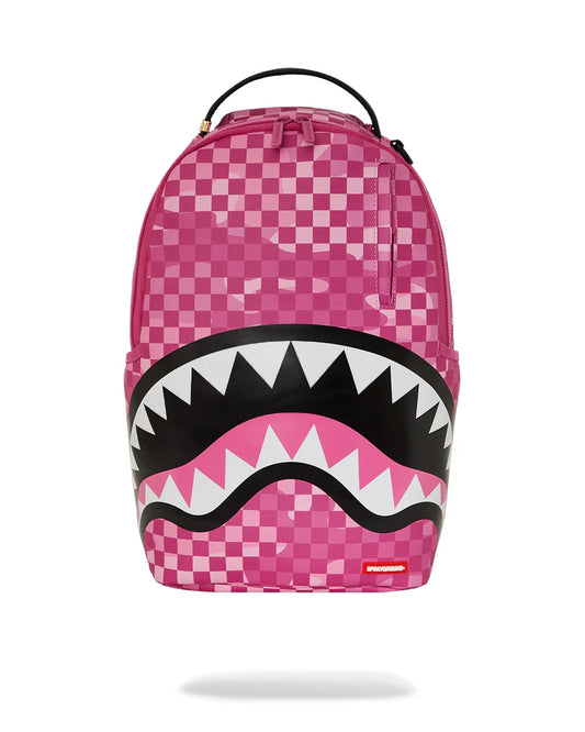 Sprayground - Pink camochek dlxsv backpack