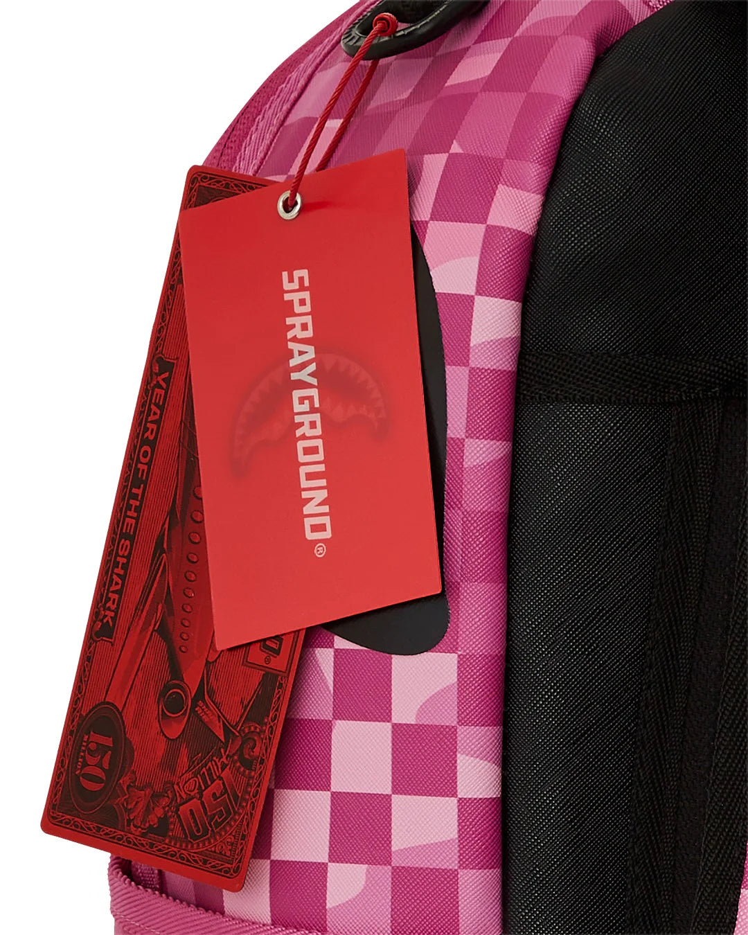 Sprayground - Pink camochek dlxsv backpack