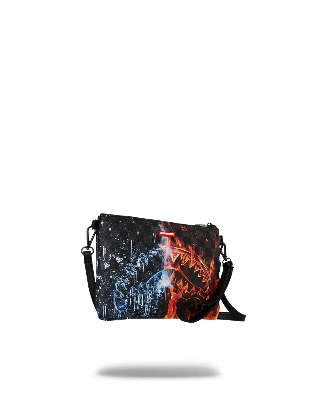 Sprayground - Fire & ice shark crossover clutch