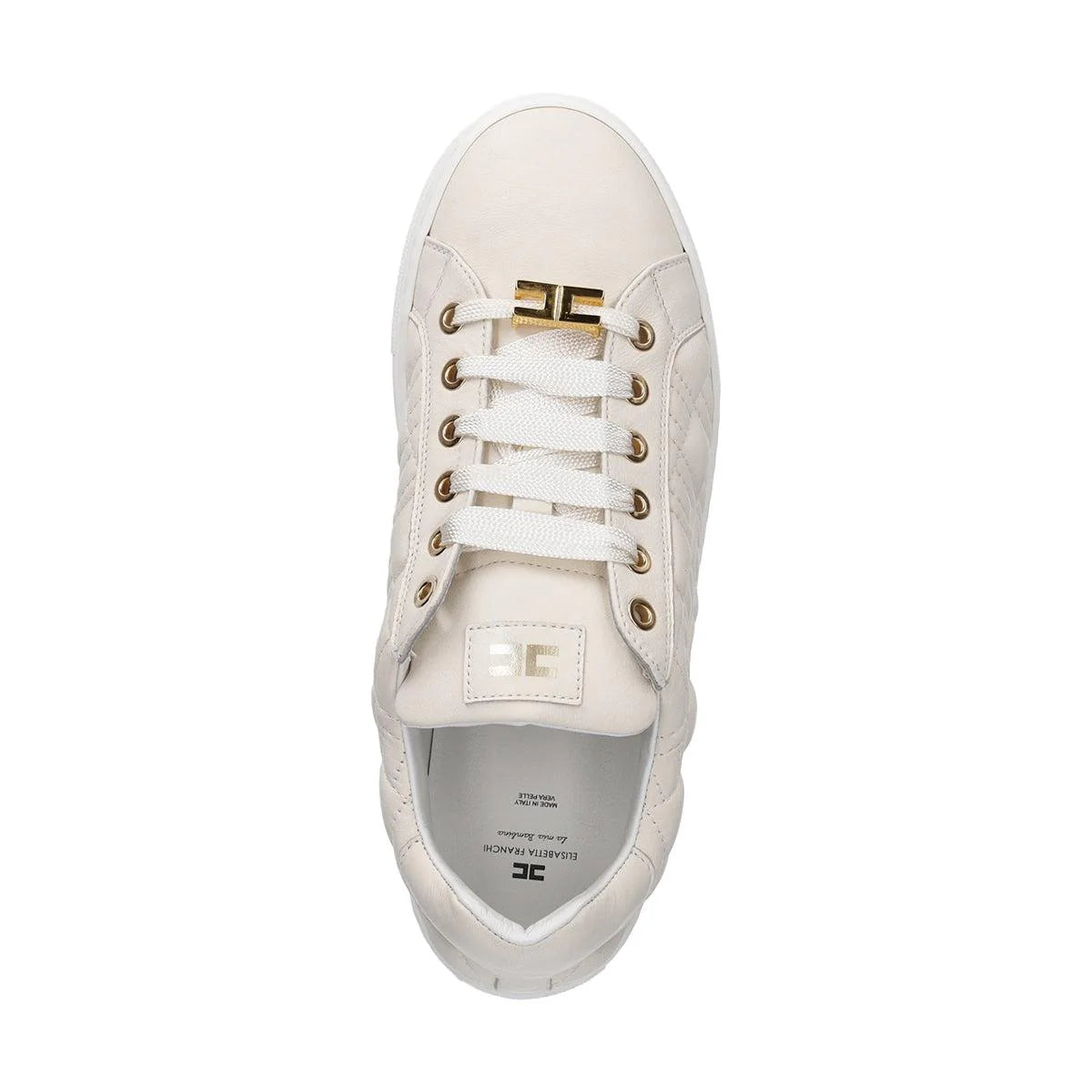 Elisabetta Franchi - Low cut lace-up sneaker