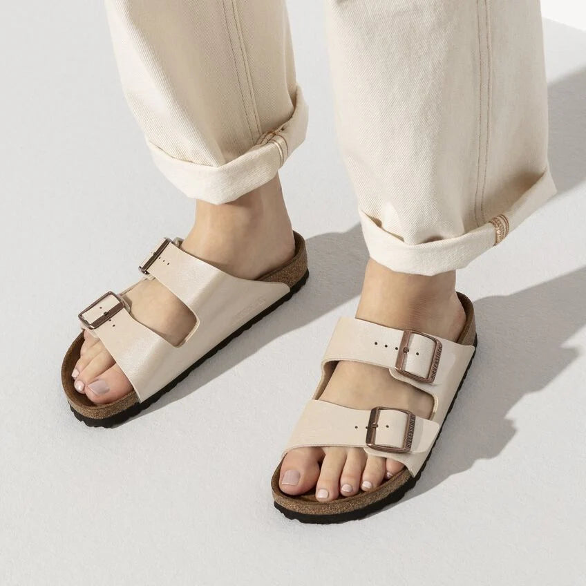 Birkenstock - Birko-Flor - Graceful Pearl White