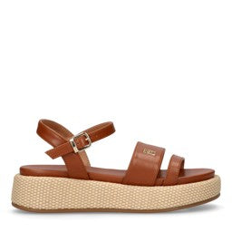 Tommy Hilfiger - Sandali platform ricoperto e cinturino alla cavaglia