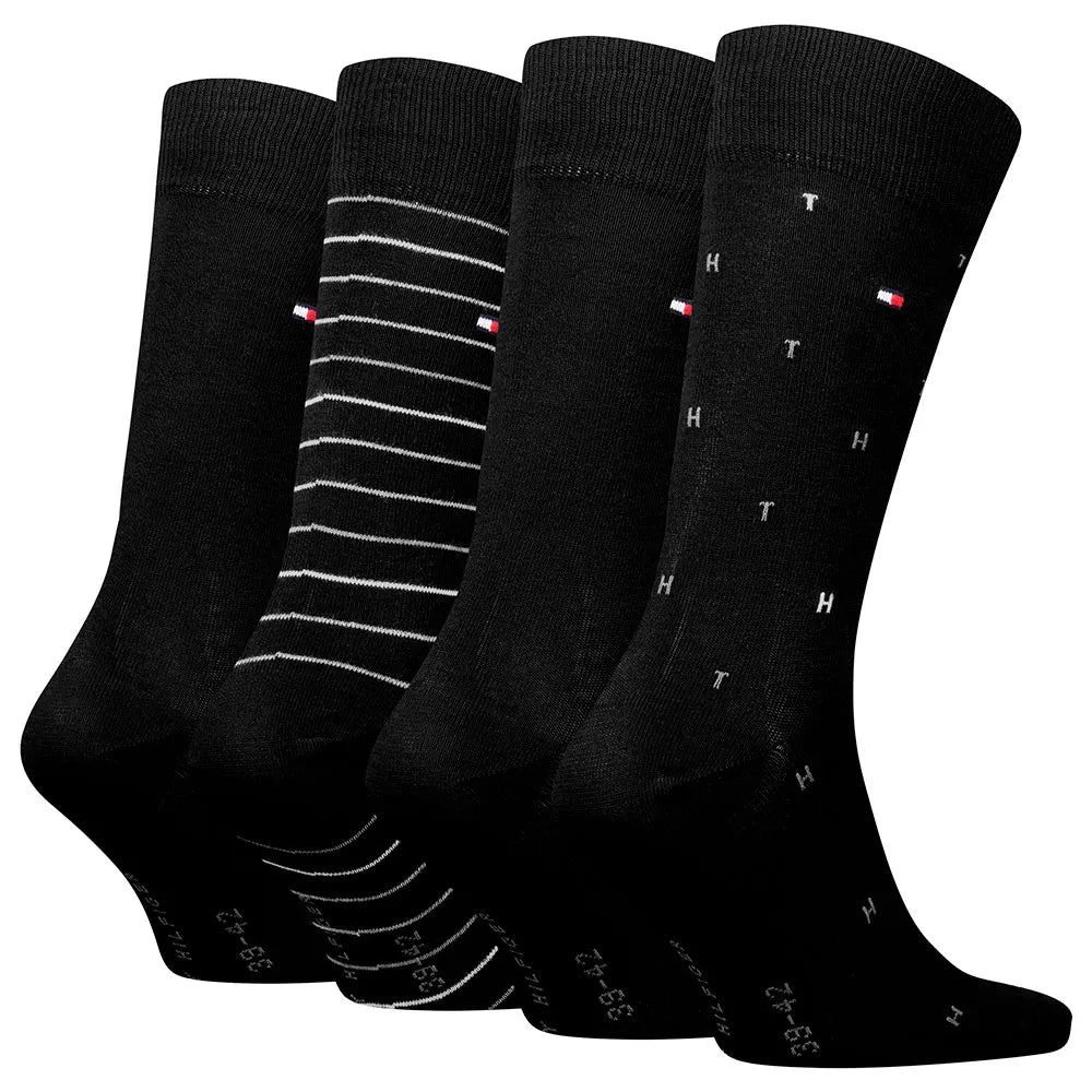 Tommy hilfiger- box regalo 4 calze corte uomo