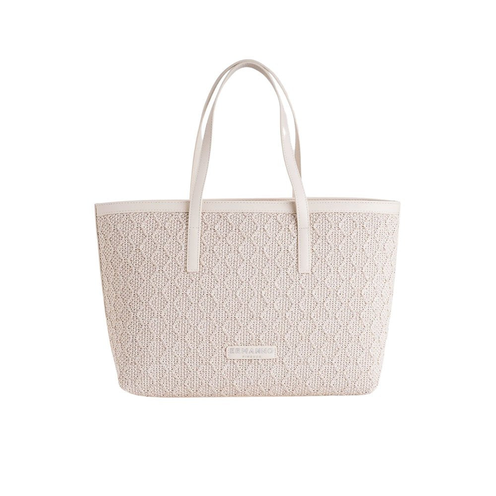 Ermanno Firenze - Borsa tote terra straw