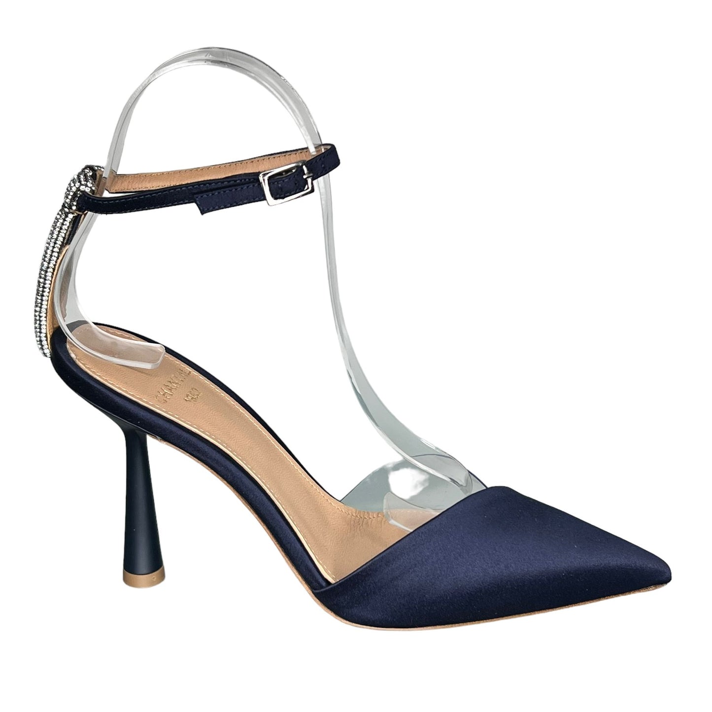 Chantal - Blue high heel shoe