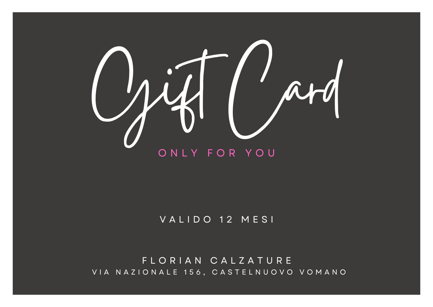 Gift Card Florian