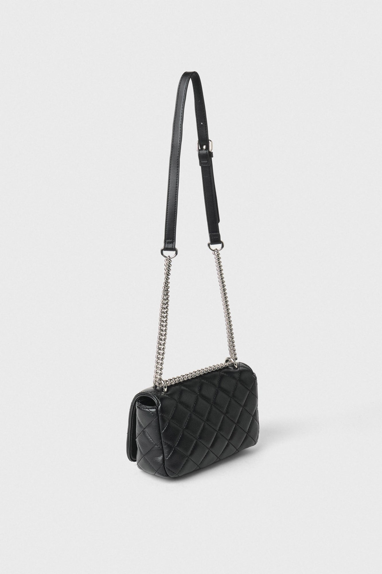 Gaëlle -mini shoulder strap matelassè bottalato e maxi patch double g