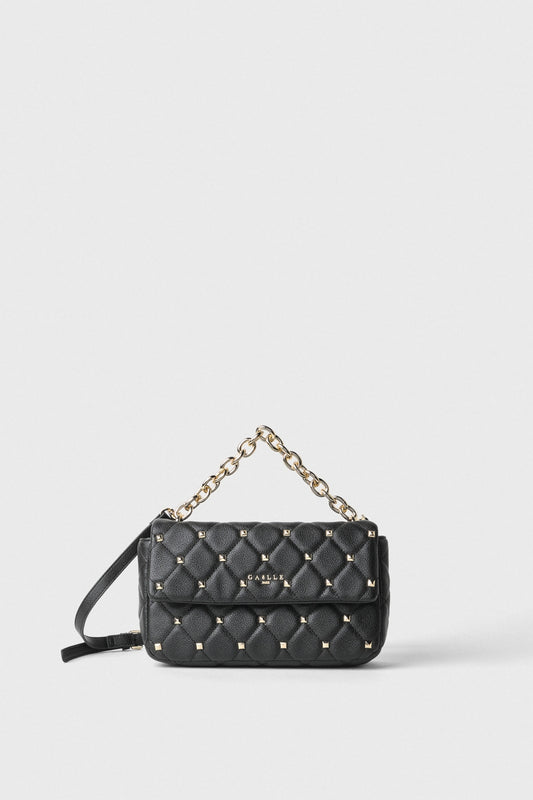 Gaëlle -  regular shoulder strap borchia e maxi catena oro