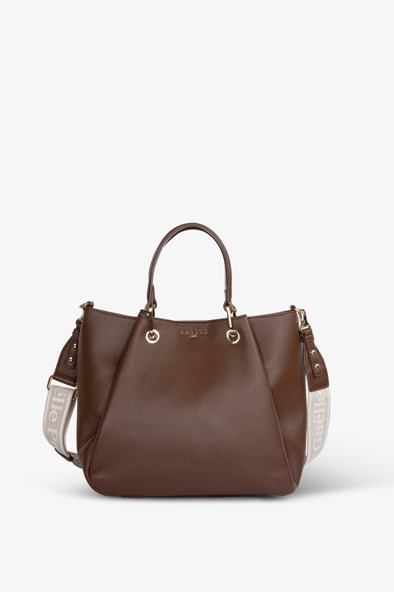 Gaelle- maxi hand bag con tracolla jacquard