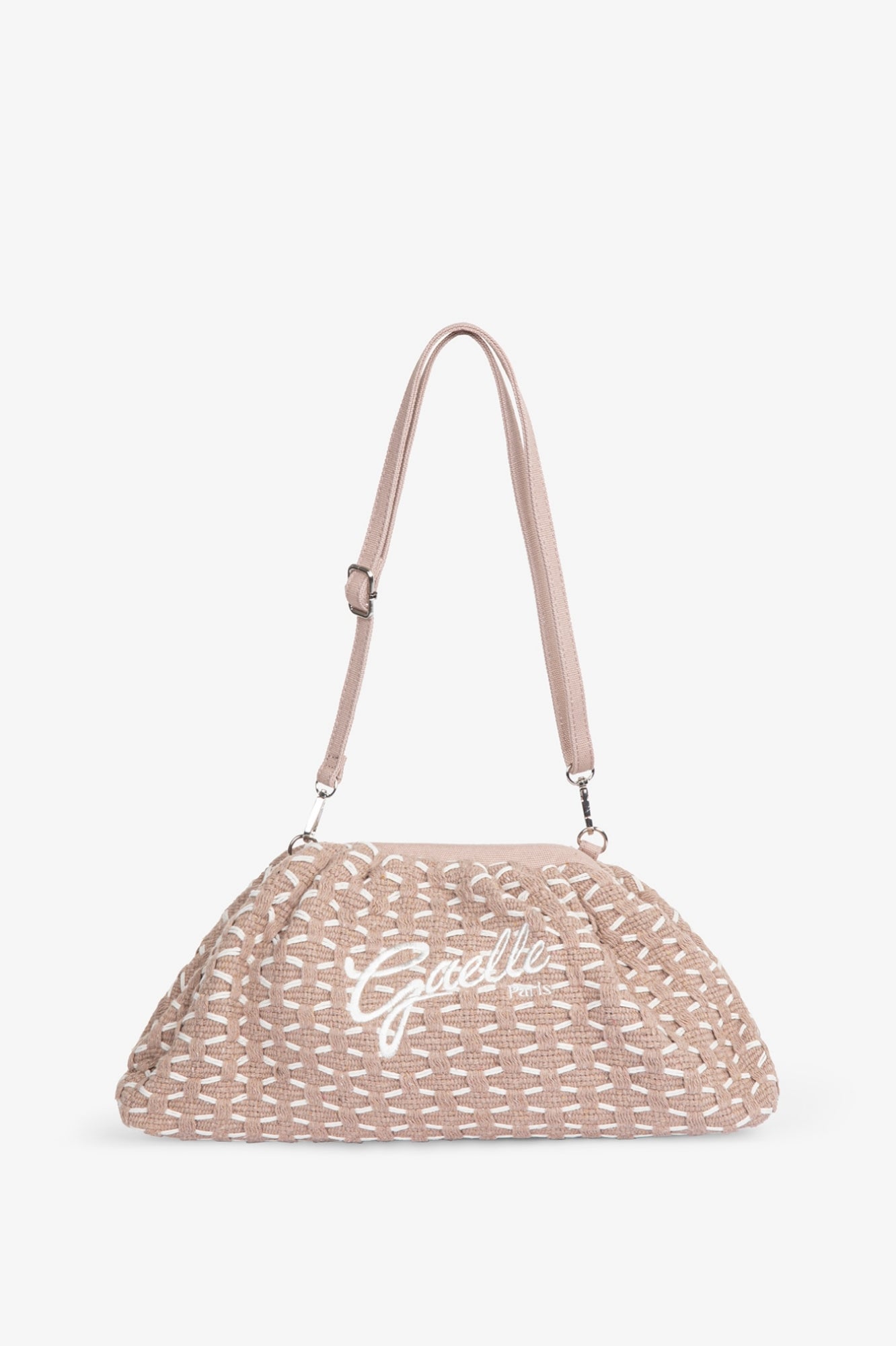 Gaelle- Maxi pochette ricamo firma