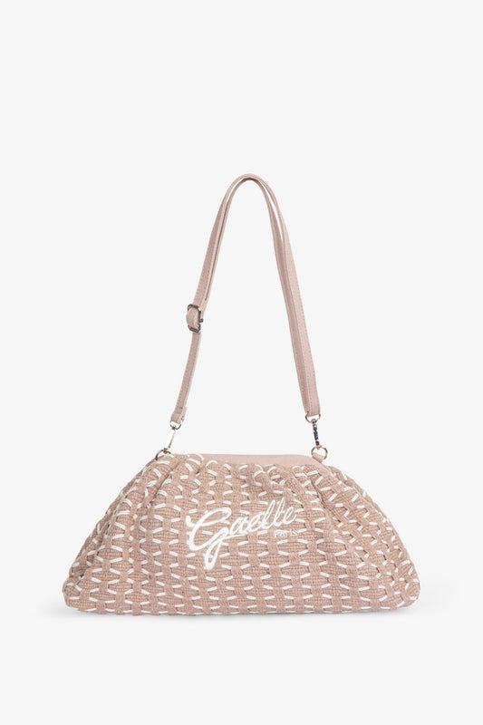 Gaelle- Maxi pochette ricamo firma