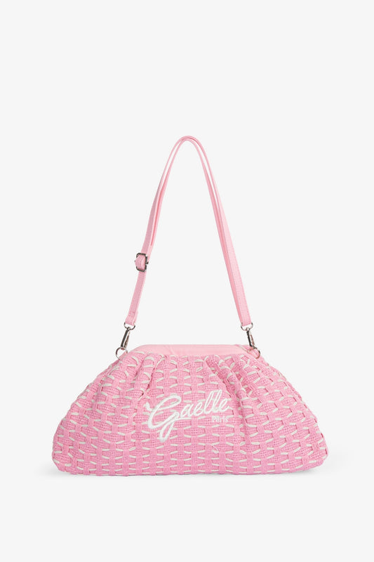 Gaelle- Maxi pochette ricamo firma