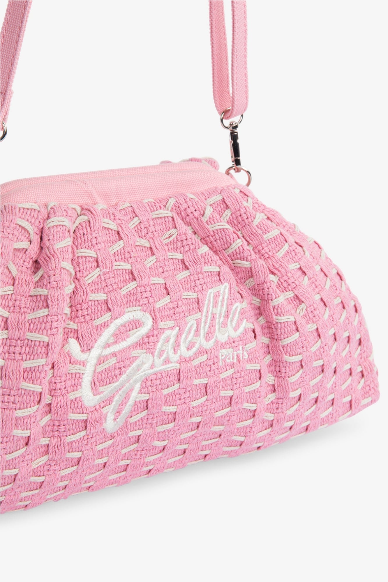 Gaelle- Maxi pochette ricamo firma