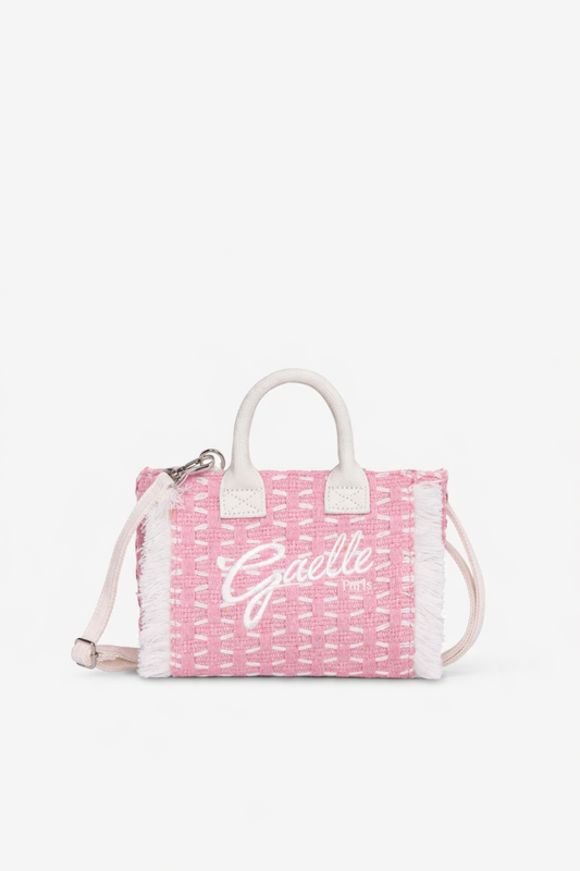 Gaelle- Mini shopper ricamo firma