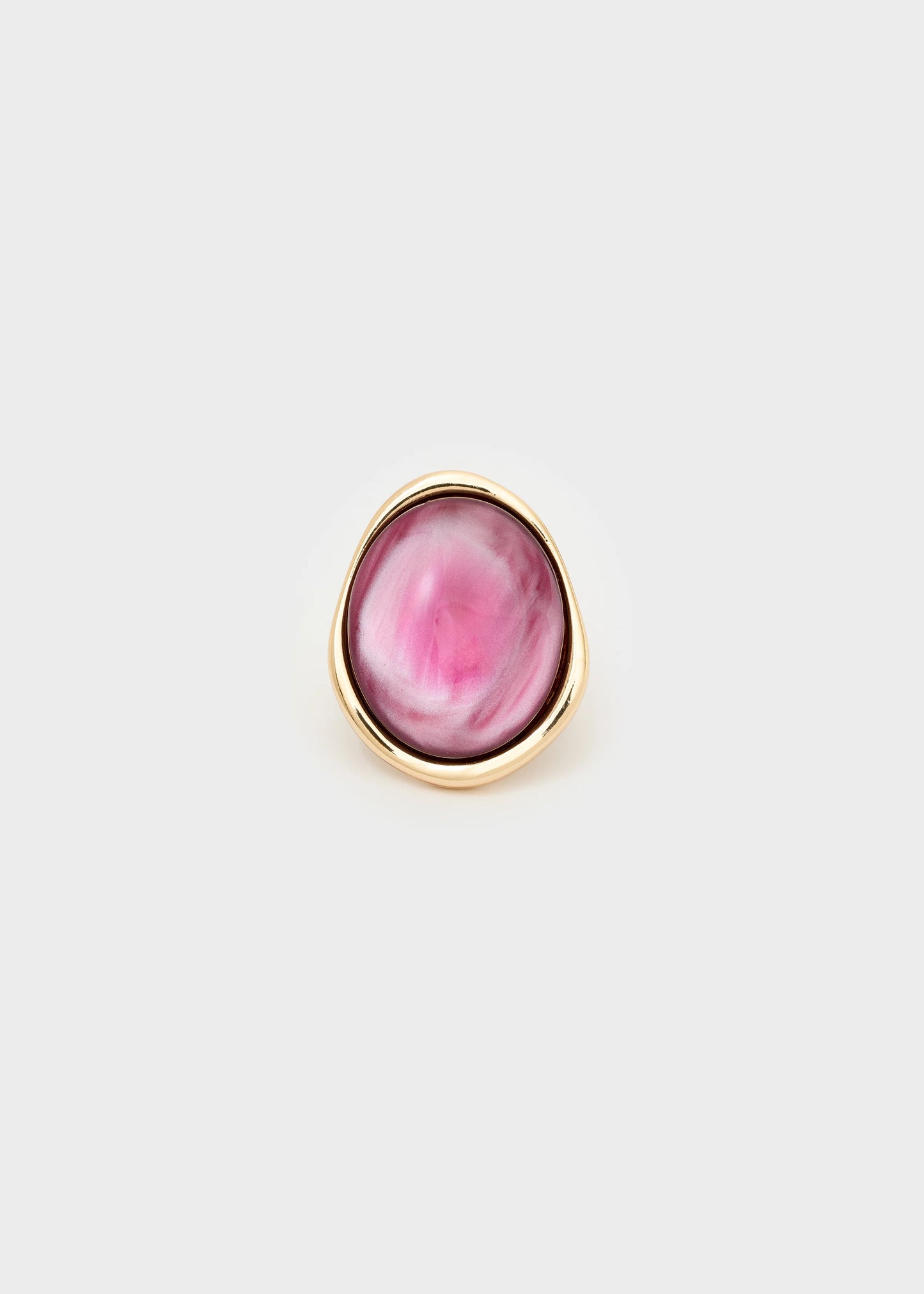 Nali - anello chiara over in resina