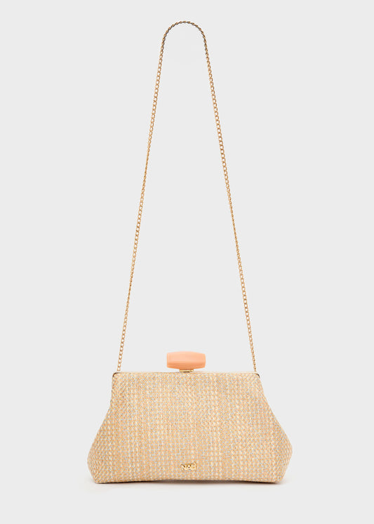 Nali - clutch julia in tessuto