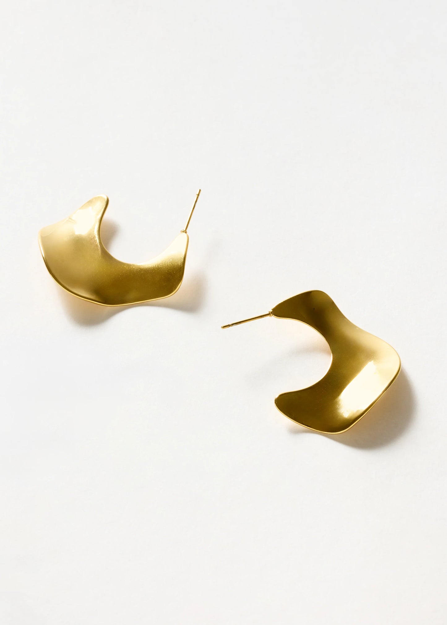 Nali - orecchini semicerchi sinuosi