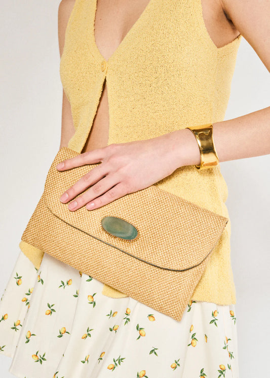 NALÍ - POCHETTE MANIK PIETRA NATURALE