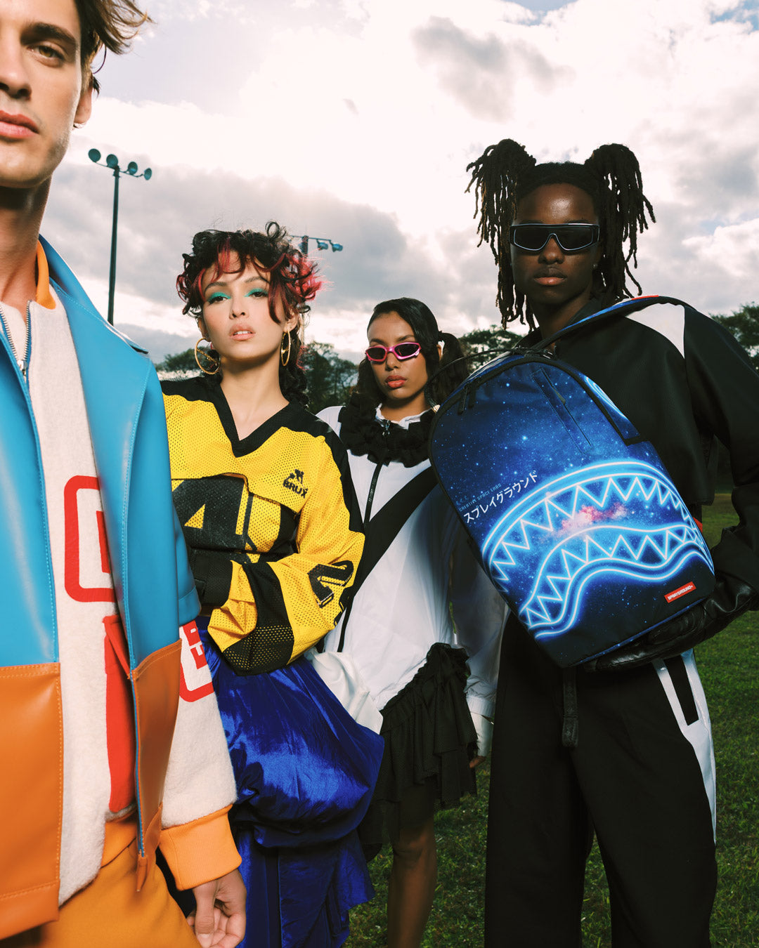 Sprayground - Shark Central Neon Nebula Backpack