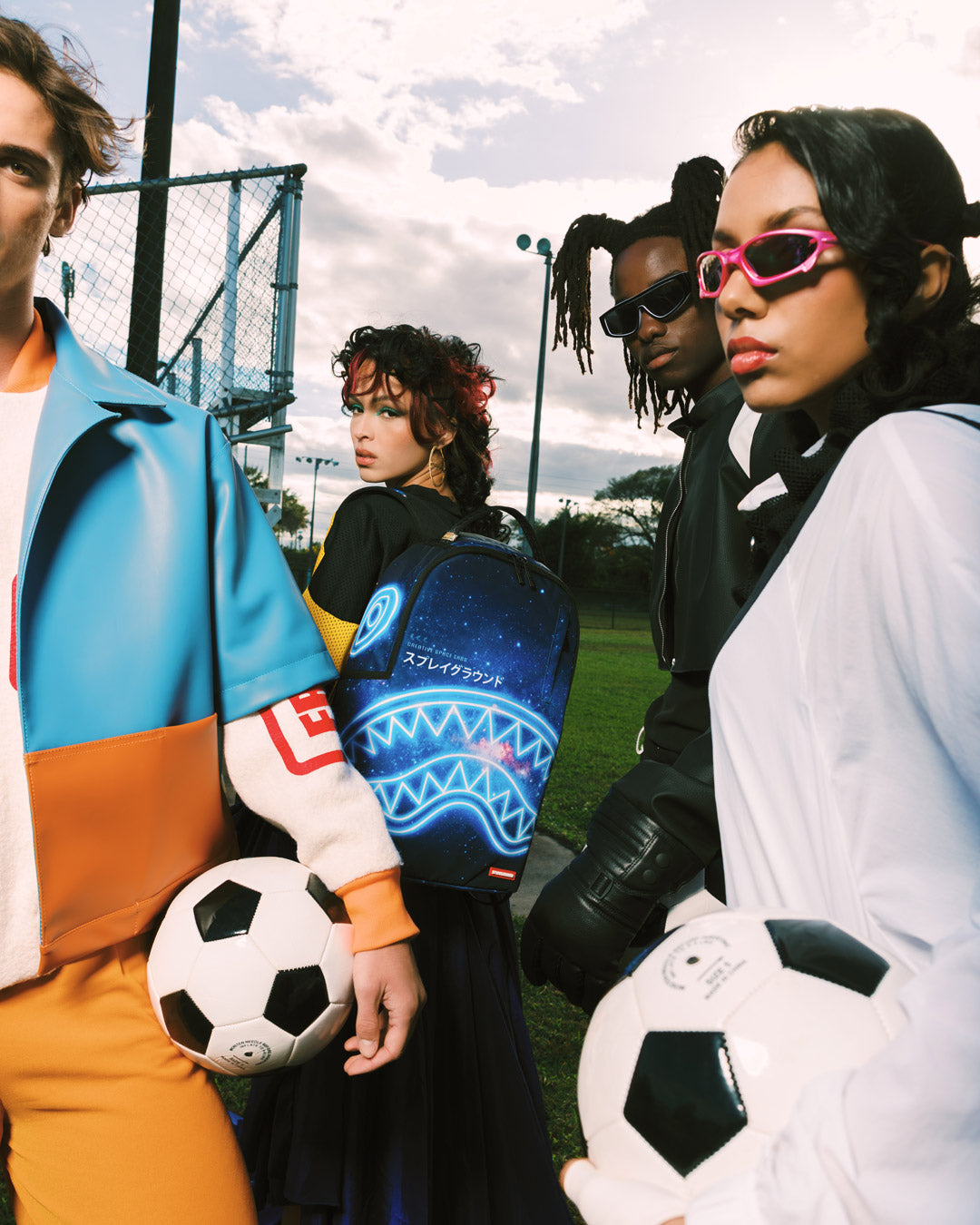 Sprayground - Shark Central Neon Nebula Backpack
