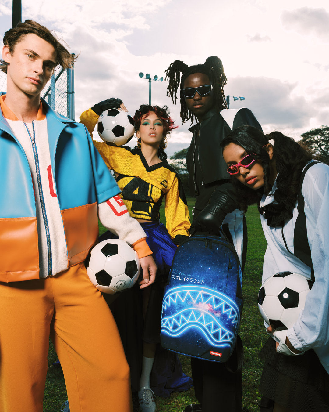 Sprayground - Shark Central Neon Nebula Backpack
