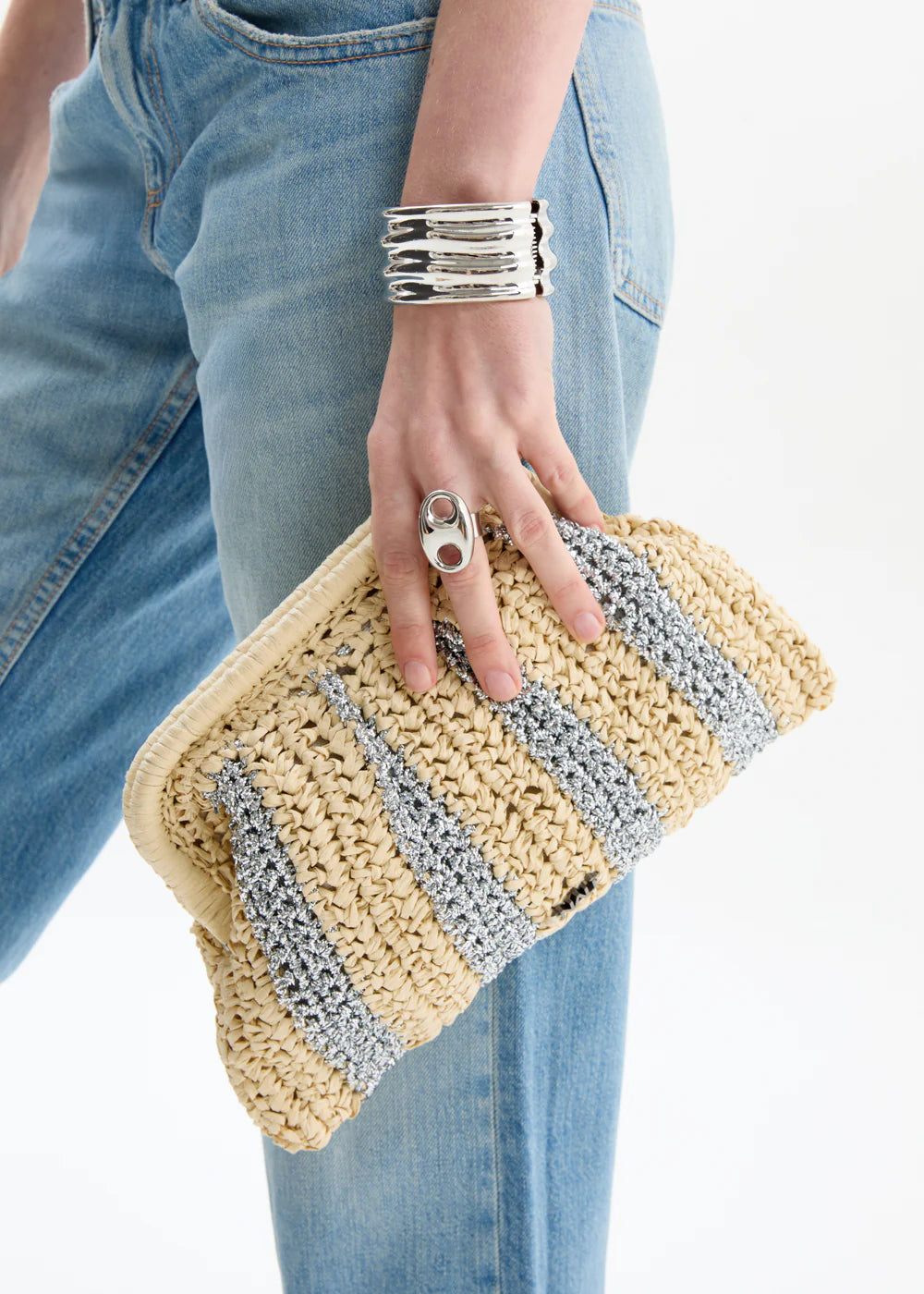 Nali -  Pochette Paros filo lurex