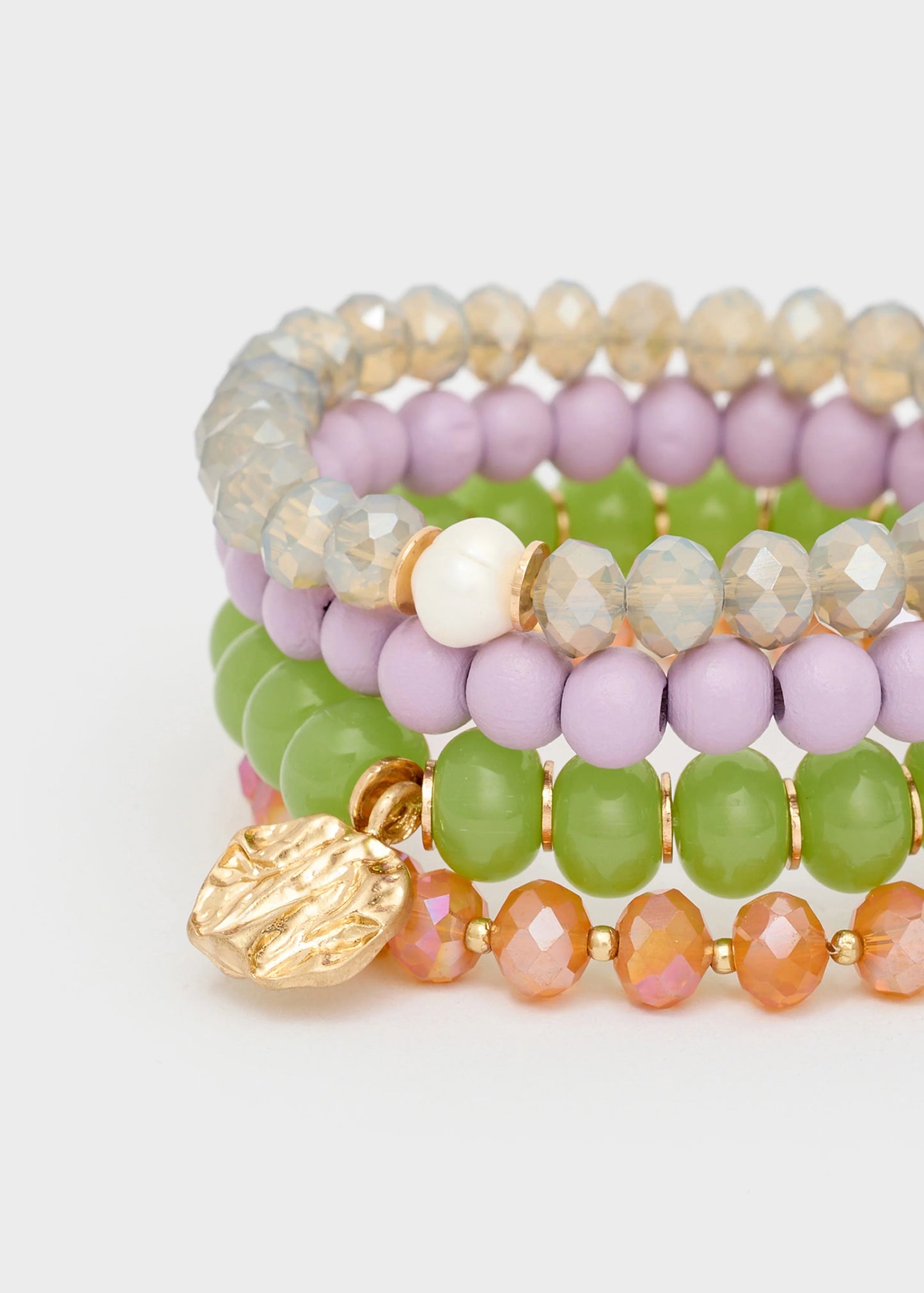 Nali - set bracciali elastici con sfere