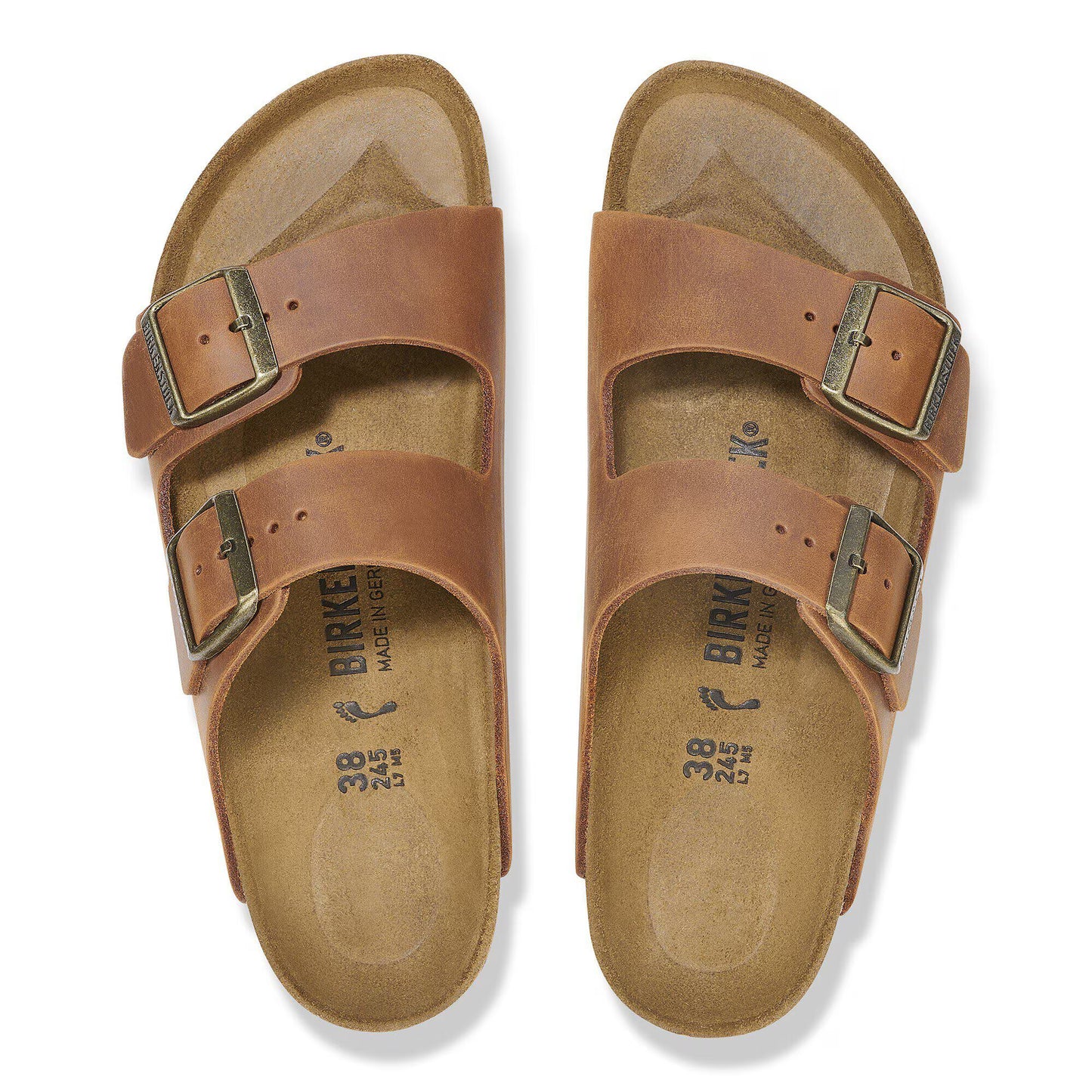 Birkenstock -  Arizona Pelle oliata