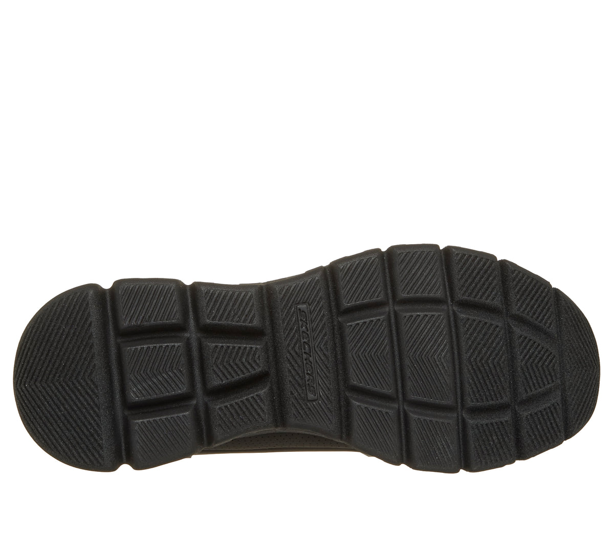 Skechers - Debossed PU Lace Up Sneaker