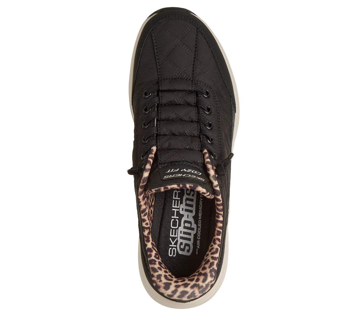 Skechers - Slip-ins: Contour Foam - Cozy Fit Leopard Dream