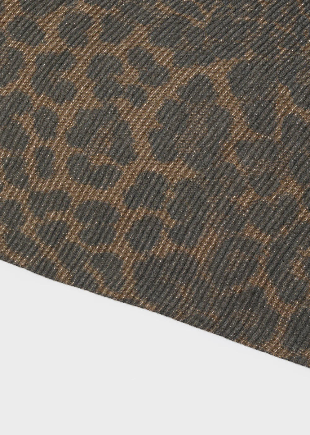 Nalì- sciarpa animalier lurex plisse