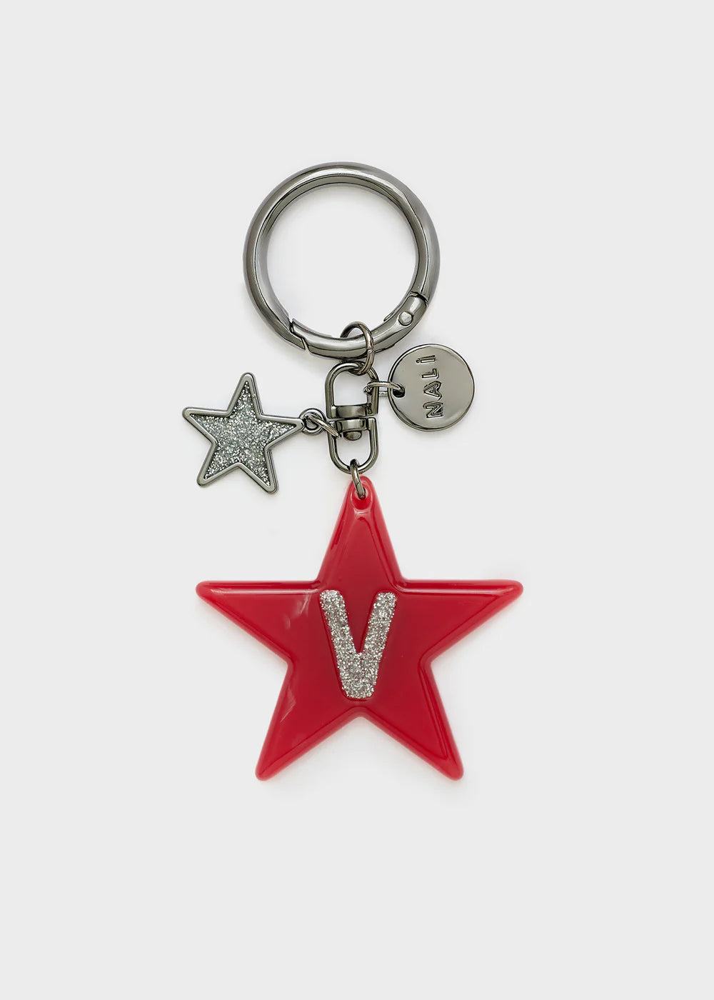 Nalì- portachiavi stella lettera
