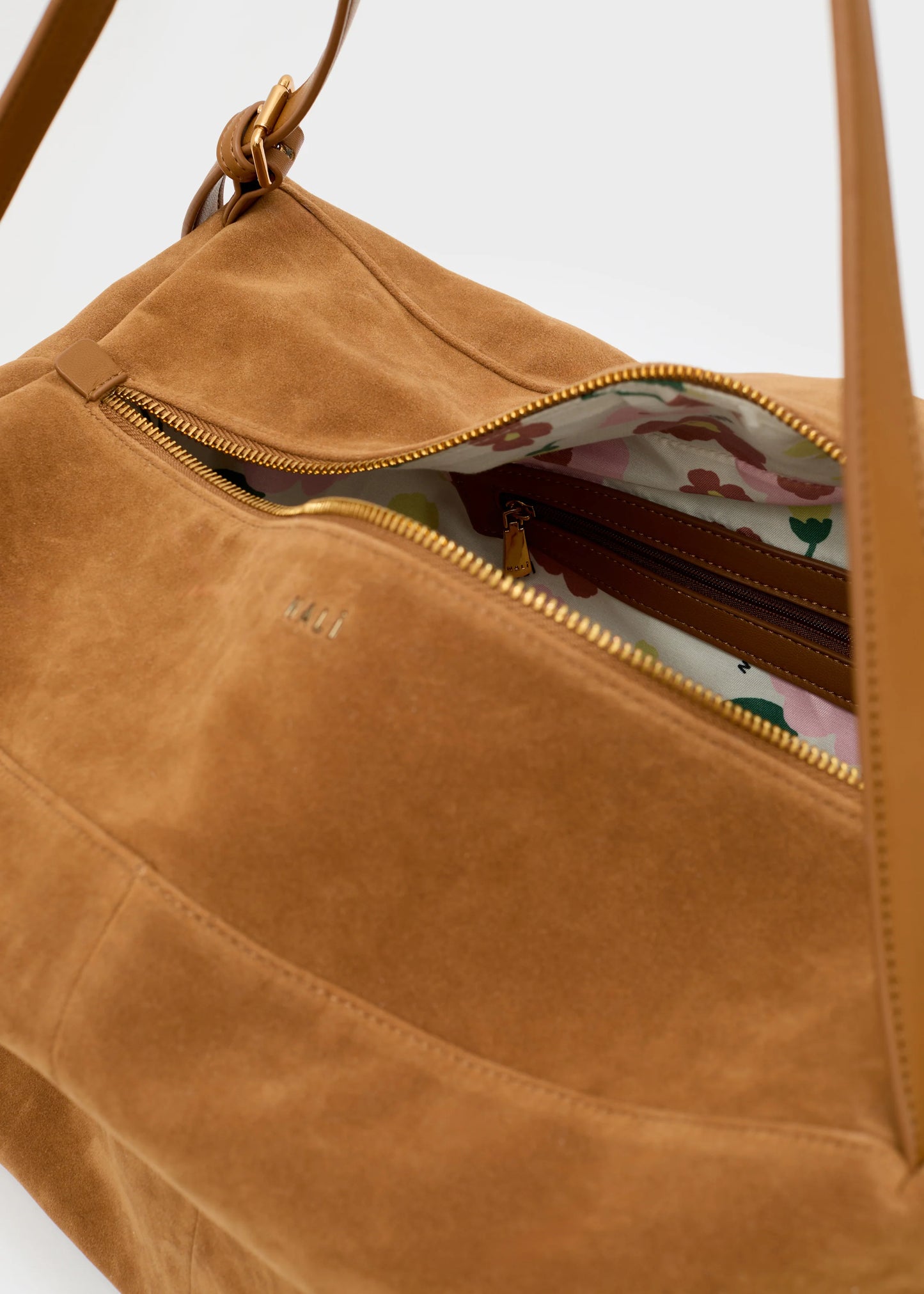 Nali -  borsa june a spalla scamosciato