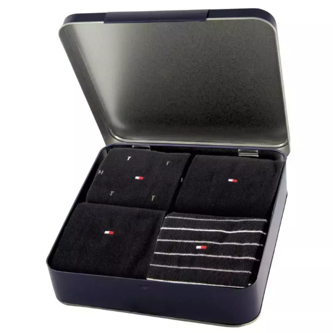 Tommy hilfiger- box regalo 4 calze corte uomo