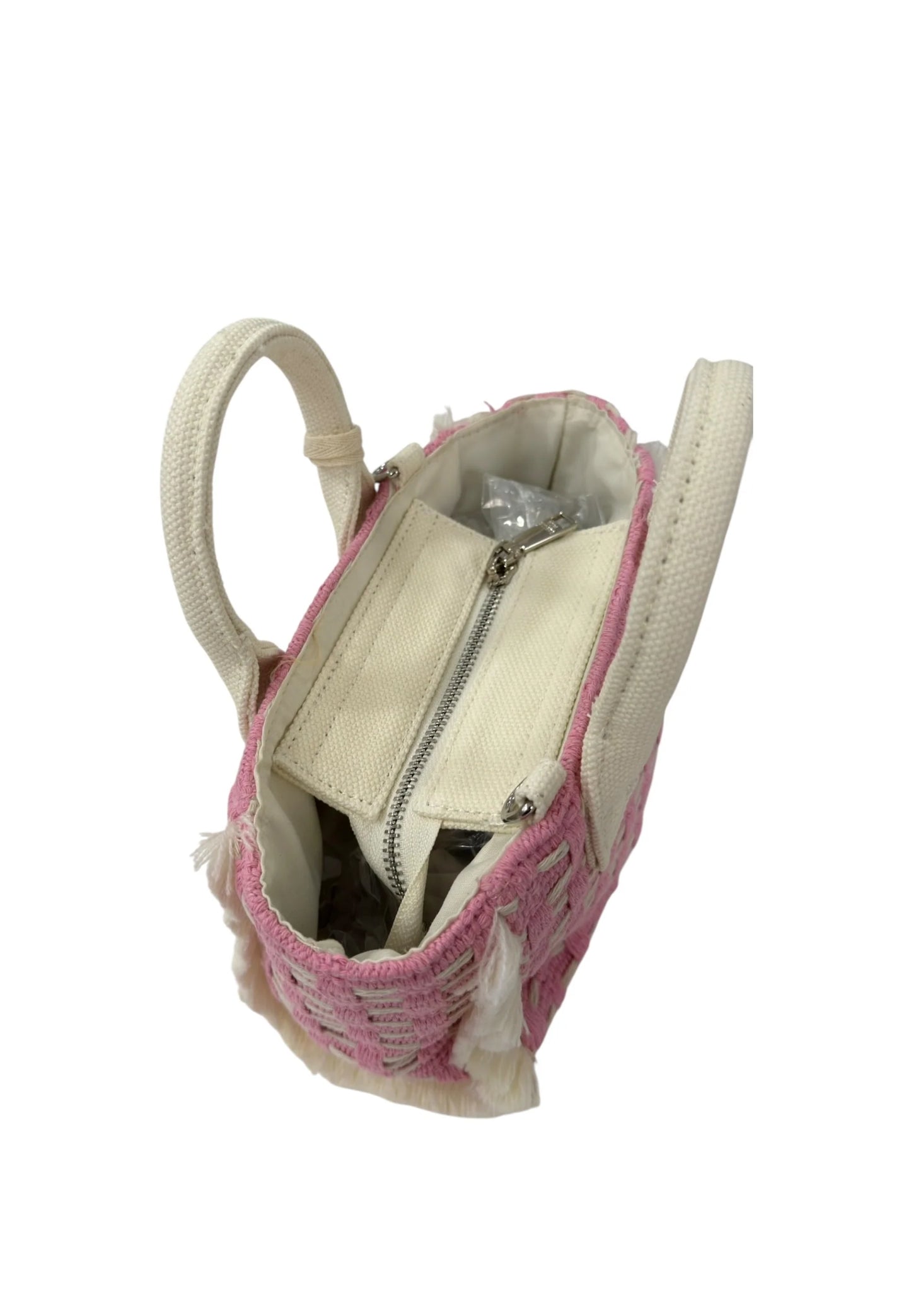 Gaelle- Mini shopper ricamo firma