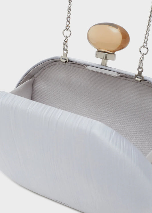 NALÍ - CLUTCH IOLE TESSUTO WRINKLED