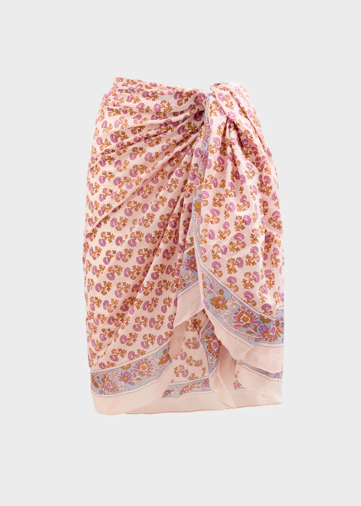 Nali -  pareo flowers in cotone