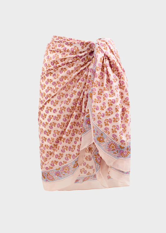 Nali -  pareo flowers in cotone