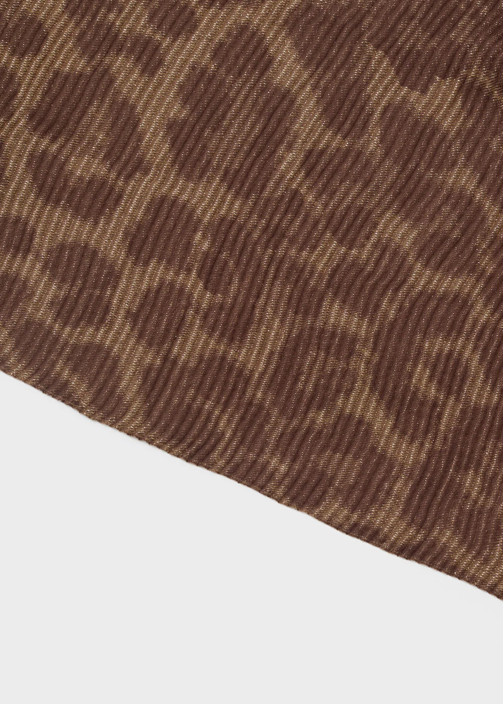 Nalì- sciarpa animalier lurex plisse