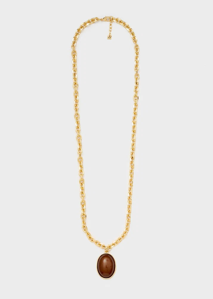 Nalí - Collana Cleo con pietra pendente