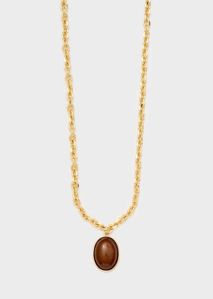 Nalí - Collana Cleo con pietra pendente